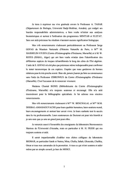 Eco-biologie de phorcus turbinatus des cOtes de l'est-algErien.
