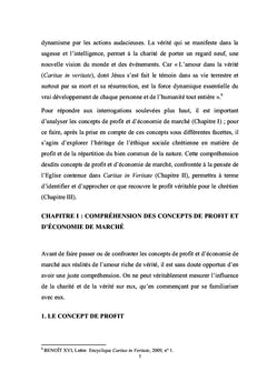 Le profit dans une économie de marché