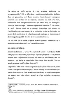 Le profit dans une économie de marché
