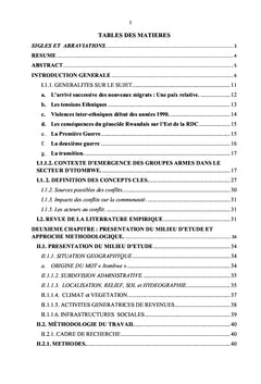 Impact des conflits armEs sur les actions de dEveloppement