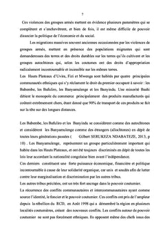 Impact des conflits armEs sur les actions de dEveloppement