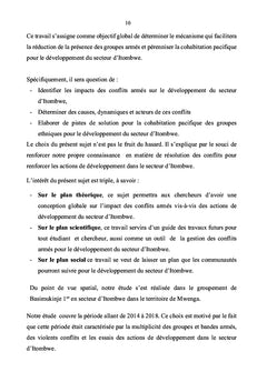 Impact des conflits armEs sur les actions de dEveloppement