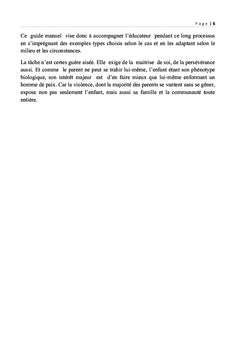 Ne jamais frapper l'enfant