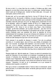 Ne jamais frapper l'enfant