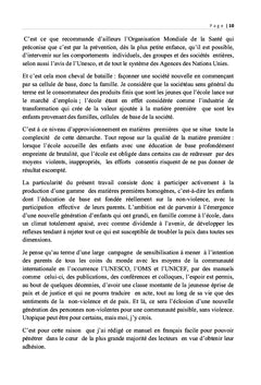 Ne jamais frapper l'enfant