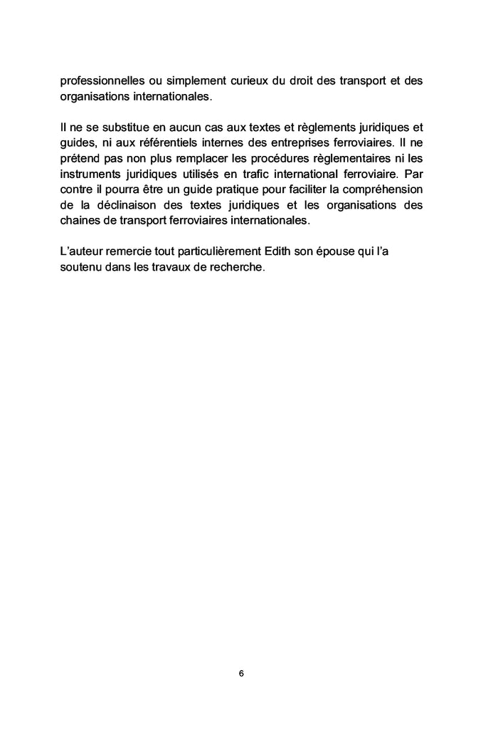 LibEralisation du transport ferroviaire international