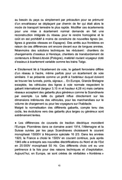 LibEralisation du transport ferroviaire international