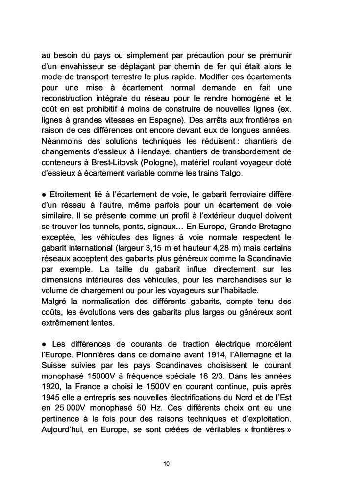 LibEralisation du transport ferroviaire international