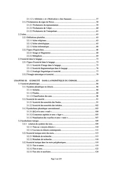 IconicitE dans la Grammaire du Chinois