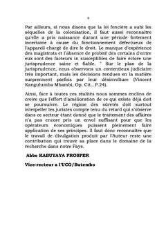 La coutume Nande face à l'évolution du régime foncier congolais