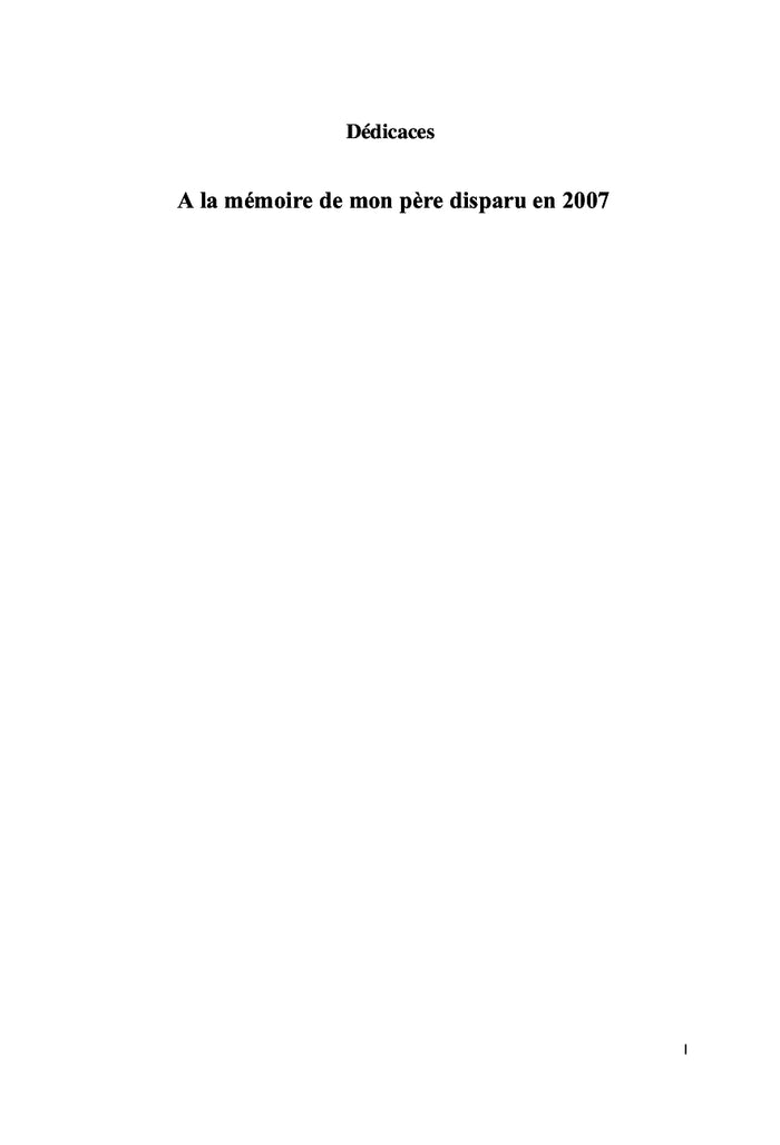 REflexion sur la lEgislation pEnale sEnEgalaise