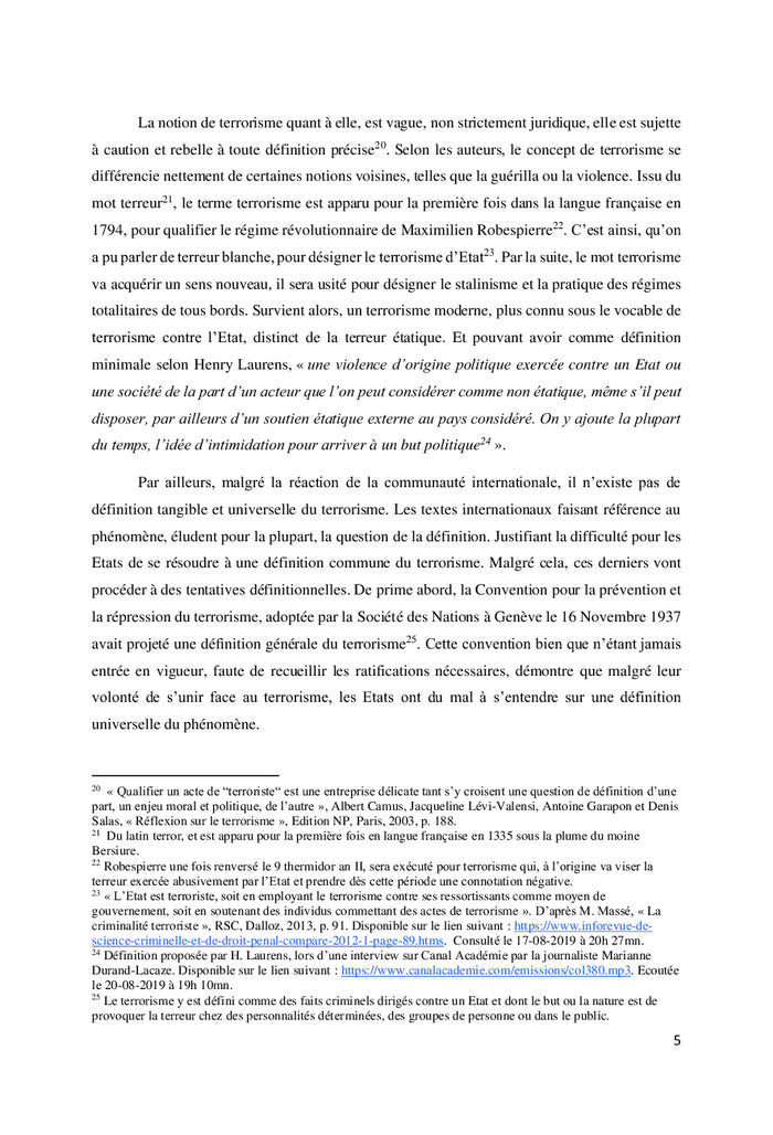 REflexion sur la lEgislation pEnale sEnEgalaise