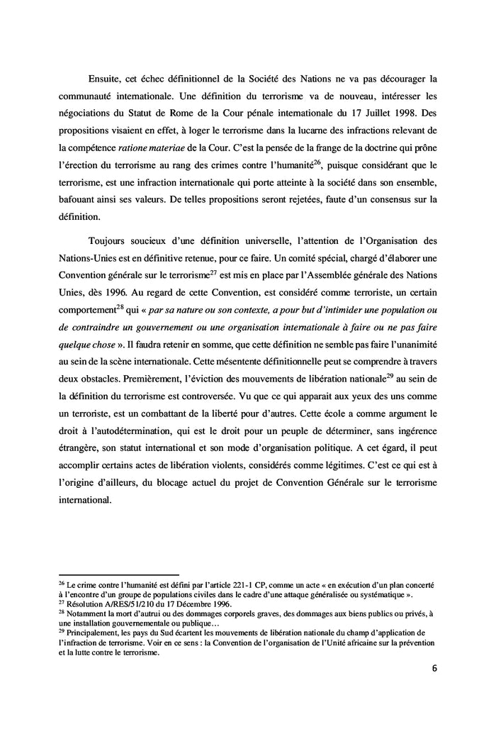 REflexion sur la lEgislation pEnale sEnEgalaise