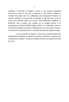 Recherche, rédaction et communication scientifiques