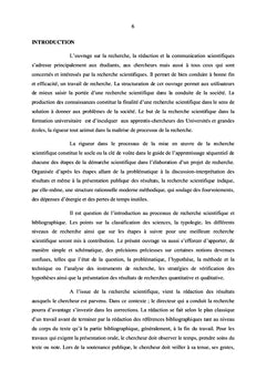 Recherche, rédaction et communication scientifiques