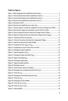 Amplificateur classe D