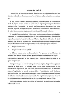 Amplificateur classe D