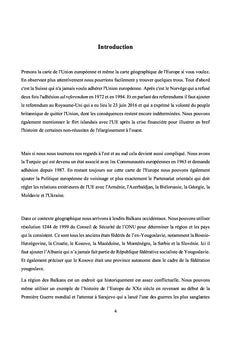 Relations extErieures de l'Union europEenne