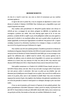 La lutte contre la malnutrition en COte d'Ivoire