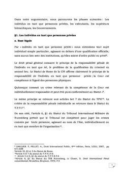 La Cour PEnale Internationale