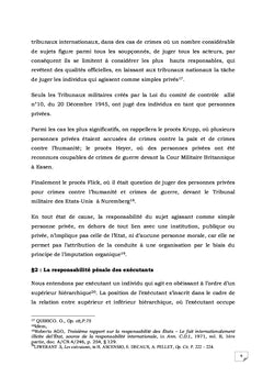 La Cour PEnale Internationale