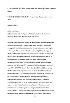 Hypercholesterolemie de l'hypothyroïdie primaire