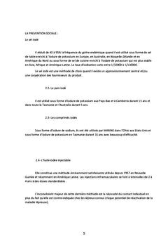 Obésité à Iode/Hypothyroïdie Primaire/Moyens Thérapeutiques