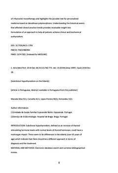 Obésité à Iode/Hypothyroïdie Primaire/Moyens Thérapeutiques