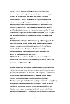 Obésité à Iode/Hypothyroïdie Primaire/Moyens Thérapeutiques