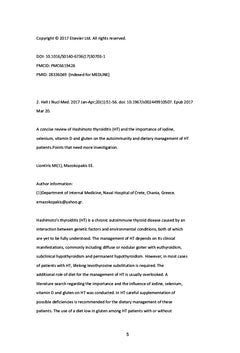 Endocrinopathie extrathyroidienne hypothyroIdienne