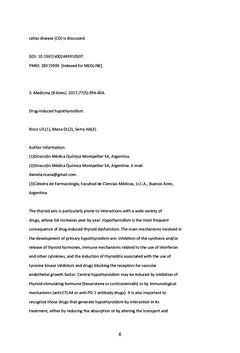 Endocrinopathie extrathyroidienne hypothyroIdienne