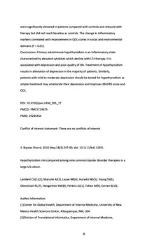 SEmEiologie neuro-psychiatrique hypothyroIdienne