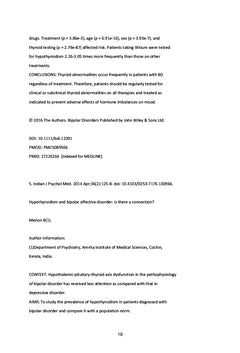 SEmEiologie neuro-psychiatrique hypothyroIdienne
