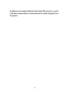 Les textes pédagogiques Fang