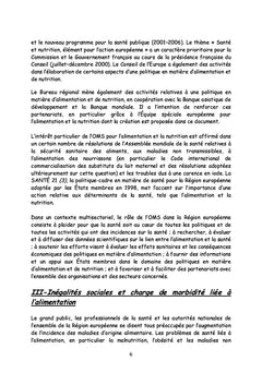 Plan d'action pour l'alimentation et la nutrition
