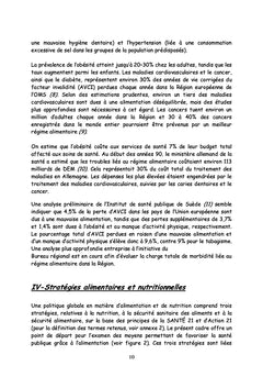 Plan d'action pour l'alimentation et la nutrition