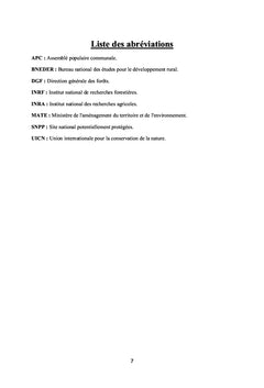 BiodiversitE et typologie des habitats Ecologiques d'une aire protEgEe