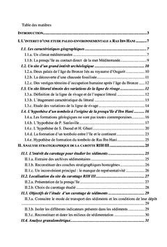 Ras Ibn Hani, une Ile devenue presqu'Ile A l'Age du Bronze