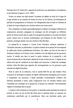 Ras Ibn Hani, une Ile devenue presqu'Ile A l'Age du Bronze