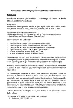 Lecture publique, problème de langues et alphabétisation en Haïti