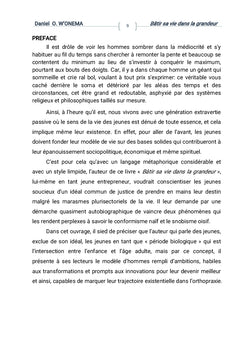Bâtir sa vie dans la grandeur