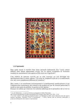 Homme/Cosmos : Tradition du tantrisme contre modernitE