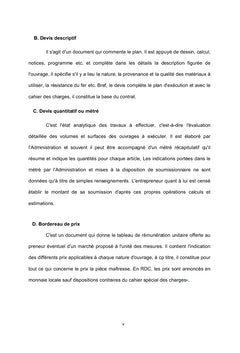 Esquisse du devis d'un bâtiment administratif dans la ville de Kisangani