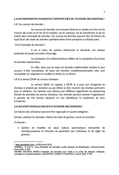 SystEme dEcisionnel basE sur le data mart et l'arbre de dEcision