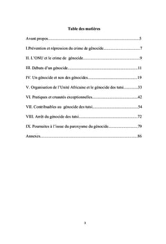 Le génocide singulier