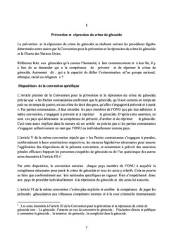 Le génocide singulier