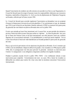 Le génocide singulier