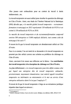 L'intérim, une clef dans la résorption du chômage en Côte d'Ivoire?