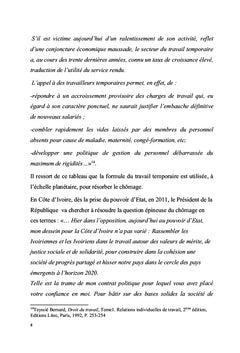 L'intérim, une clef dans la résorption du chômage en Côte d'Ivoire?