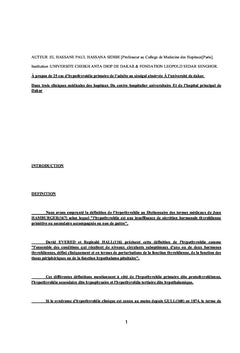 Lettre à l'Editeur: Thyroïdite Auto-immune / 25 cas Ouest-Africains